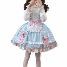 Abito cosplay Lolita rosa con