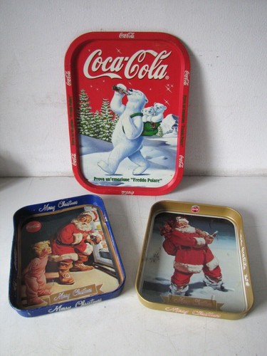 Tre vassoi latta - di, coca-cola
