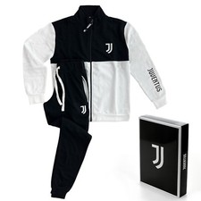 Juventus tuta da casa Homewear in cotone pigiama uomo nero S M L XL XXL