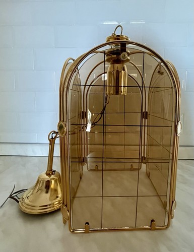 Lampadario oro vintage anni - anni, 80