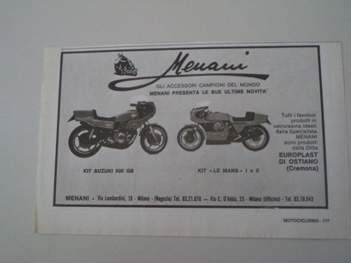Advertising pubblicità 1980 - pubblicità,