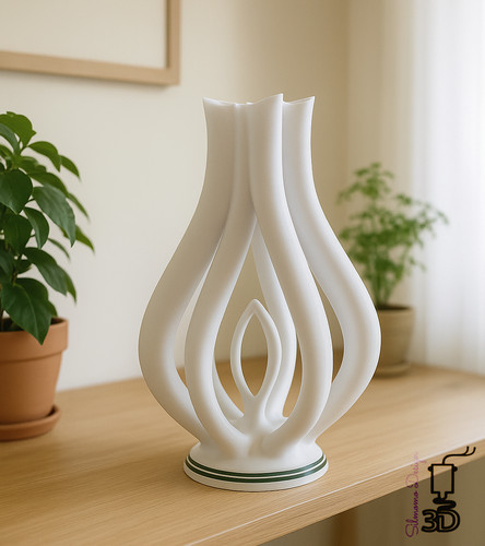 Vaso tubolare pla design - pla,