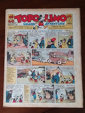 **TOPOLINO GIORNALE N 266** MONDADORI, 27 GENNAIO 1938, ORIGINALE !!!