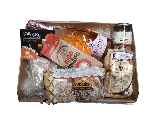 Box con cesto regalo - con, natale