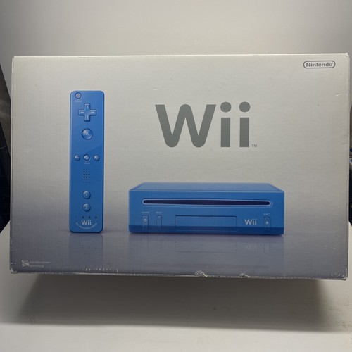 Blue nintendo wii limited - nintendo,