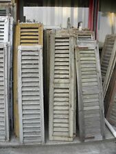 Vecchie finestre a griglia in legno vecchio prezzo per la coppia varie misure 2