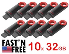 Lotto 10 x SanDisk 32 GB