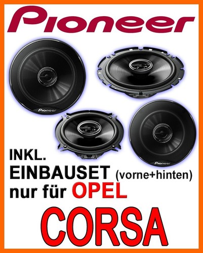 Opel corsa pioneer set - opel,