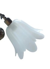 Vetro ricambio diffusore paralume bianco satinato abatjour lampadario E14