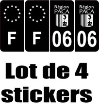 4 Autocollants 2 paires