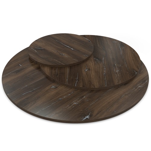 Piano tavolo rotondo - , rovere
