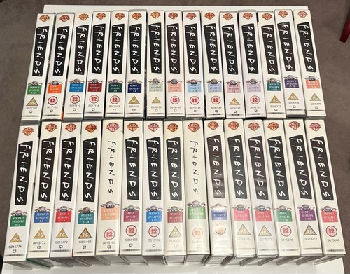 Friends vhs videos complete - vhs,