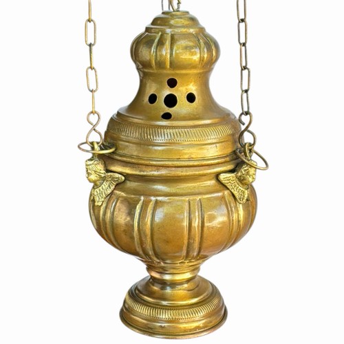 ￼Incensiere liturgico fine