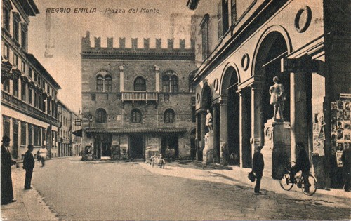 Vecchia cartolina reggio - cartolina,