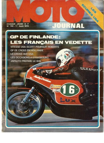 Moto journal 182 - moto, n°182