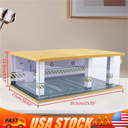 Scale car garage model - car,