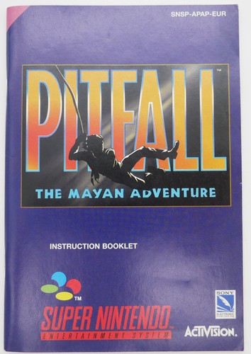 Pitfall manuale istruzioni