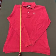 Polo Kappa a maniche lunghe Taglia S Uomo