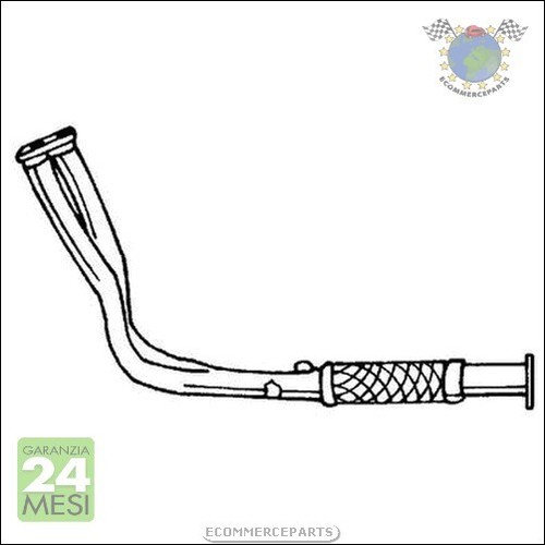 Tubo marmitta collettore sigam - marmitta,