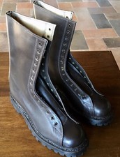 STIVALETTI DA LANCIO PER PARACADUTISTI FOLGORE ORIGINALI ESERCITO N. 41 NUOVI!