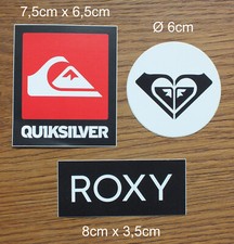 3 adesivi sticker Roxy