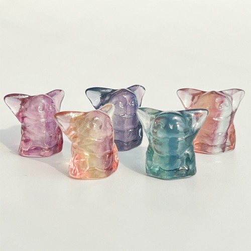Pezzi mini teschio fluorite - mini,