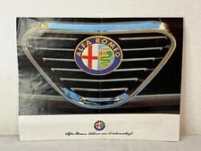 Alfa Romeo 33 75 spider tedesco catalogo pubblicitario vintage depliant anni 90