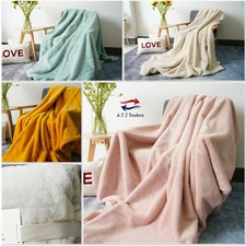 Coperta coniglio pelliccia