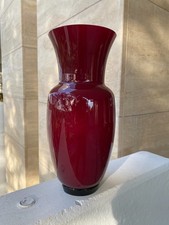 Vaso Venini Opalino Rosso -