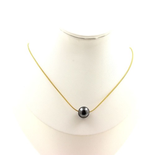 Collana perla ematite mm - ematite, 10