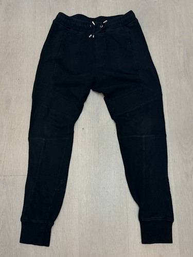 Felpa balmain biker nera - felpa,