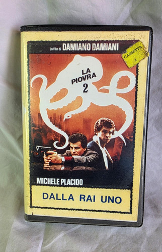 Piovra vhs case - vhs, only