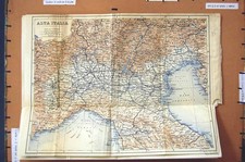 Vecchia Stampa Antica Mappa