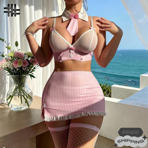 Set lingerie donna - , rosa