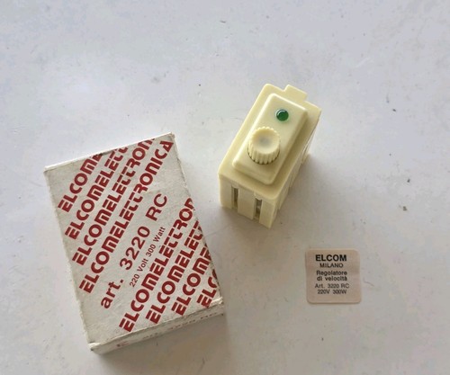 Elcom regolatore elettrronico