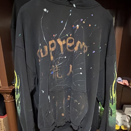 Supreme pullover uomo nero - supreme,