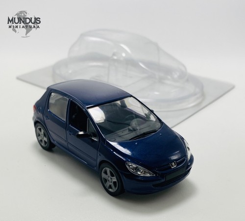 Peugeot 307 2001 - blu, 1:43