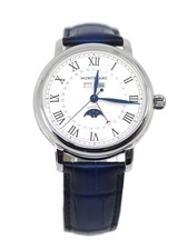 Montblanc Star Calendar Staainless Orologio IN Acciaio 119955