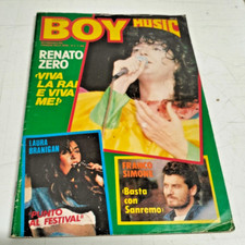 CORRIER BOY MUSIC # 4 / 1983- RENATO ZERO-FESTIVAL SANREMO-JOE JACKSON - OTTIMO