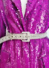 CINTURA DONNA ZARA NUOVA GIOIELLO STRASS TAGLIA 85 REF. 4319/206