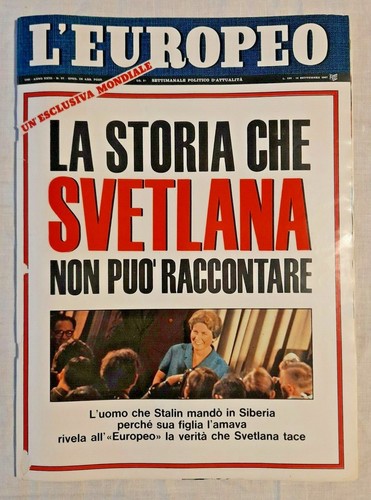 Rivista europeo anno xxiii - l'europeo,