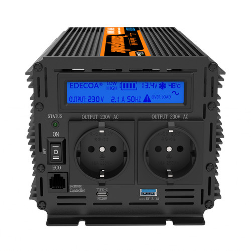 Edecoa convertitore 12v 220v - convertitore,