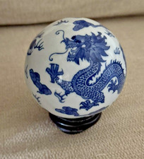 Rare Large Blue White