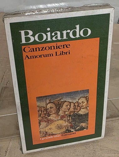 Canzoniere boiardo garzanti - boiardo,