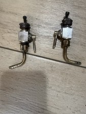 Coppia Rubinetti Benzina Orlandi 3/B Moto D’epoca  Non Bloccati Da Restaurare