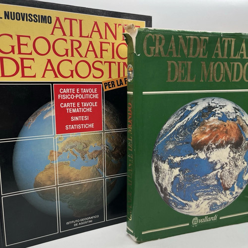 Lotto nuovissimo atlante - lotto, 2