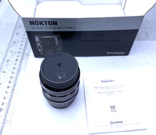 Nokton Voigtlander USA 25 mm / f 0, 95 MFT tipo II micro quattro terzi M43 nuovo con scatola