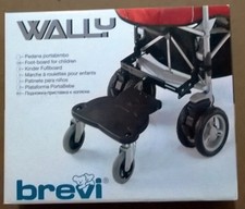 Brevi Wally supporto 2° bimbo/a passeggino con ruote in gomma