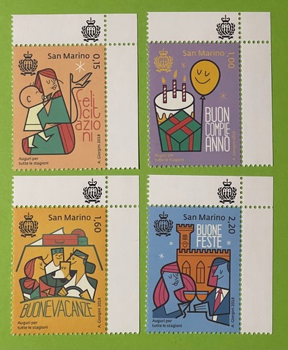 San marino 2018 auguri - san, per