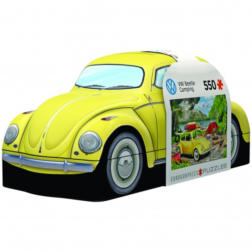 Puzzle beetle camping tin - -,